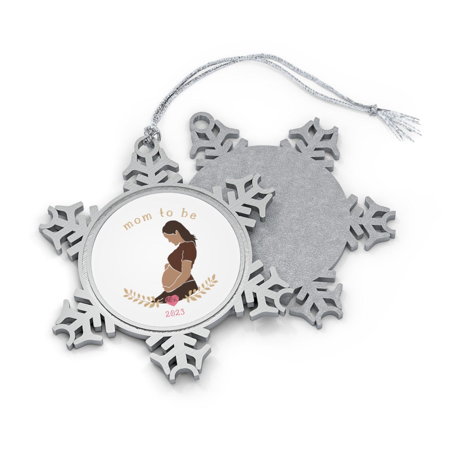 Personalised Pewter Snowflake Ornament | Mun To Be