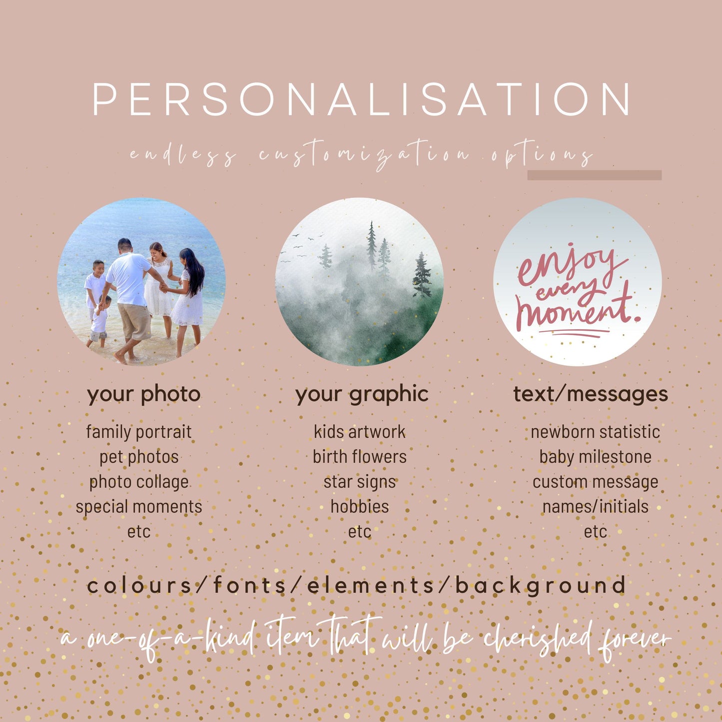 Personalised 1st Birthday Baby Girl Daisy Blanket with Photo