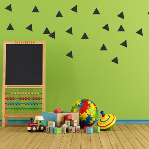 triangle wall decals medium