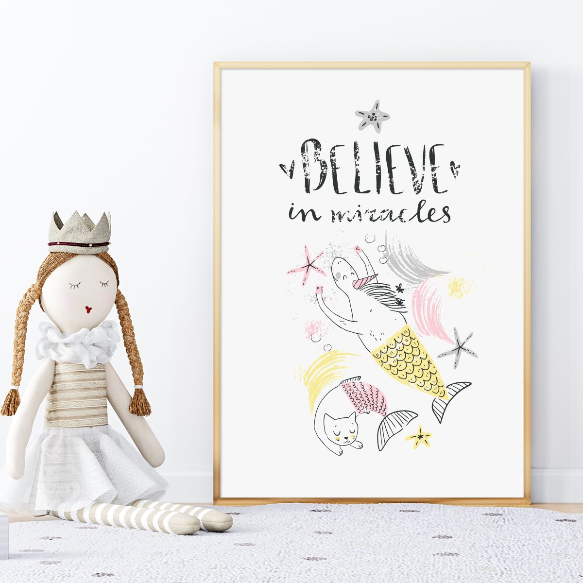 believe in miracles print