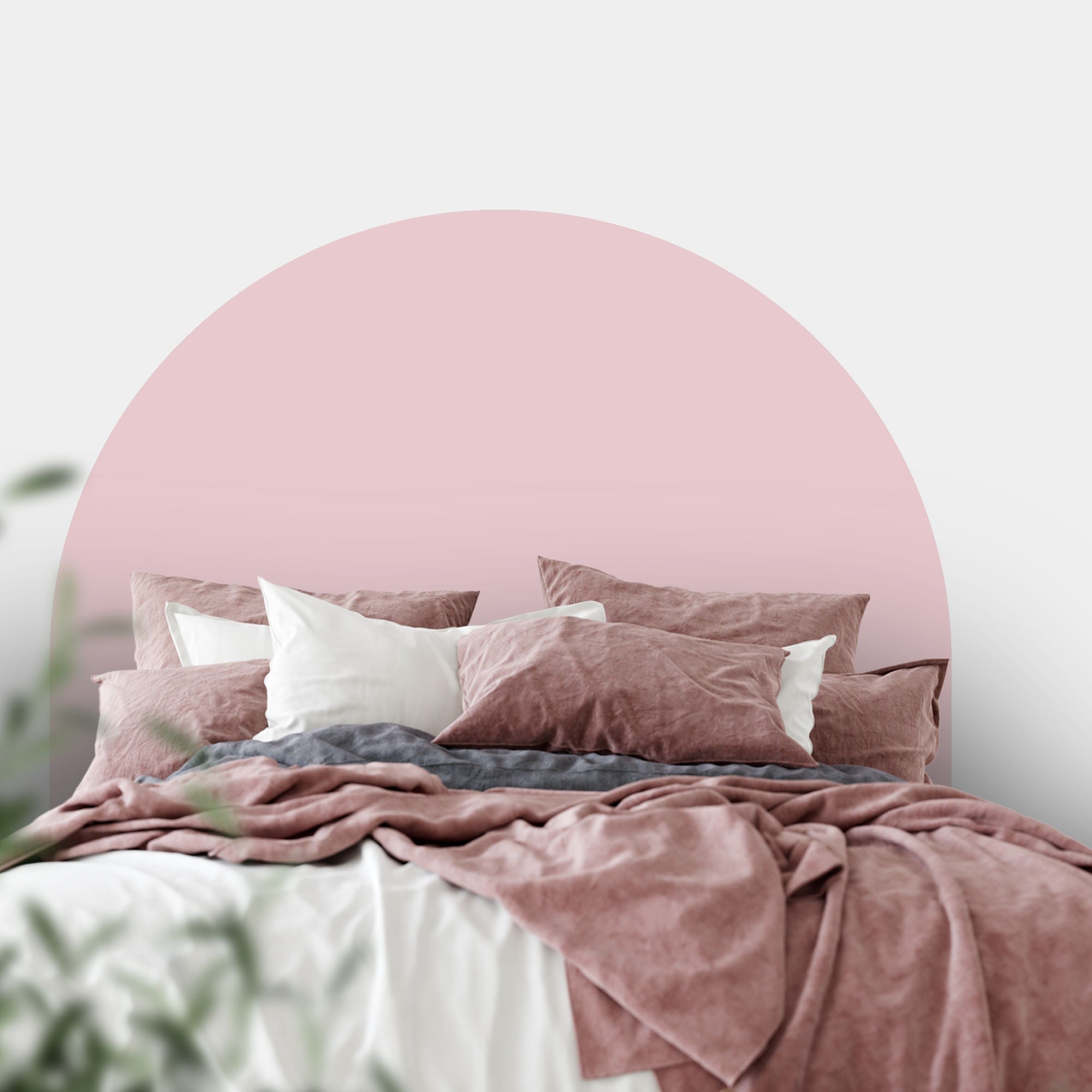Headboard decal queen store