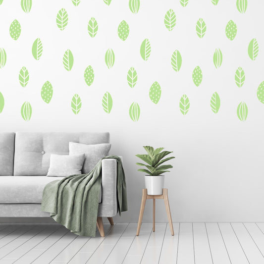 leaf wall decals