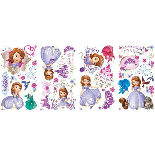 RoomMates sofia the first wall decals - Snug as a Bug