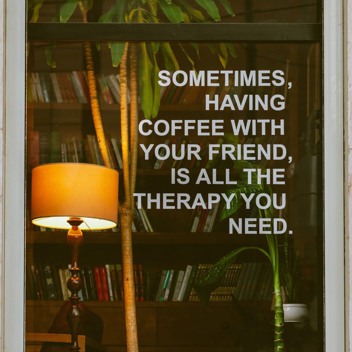 custom business logo window decal