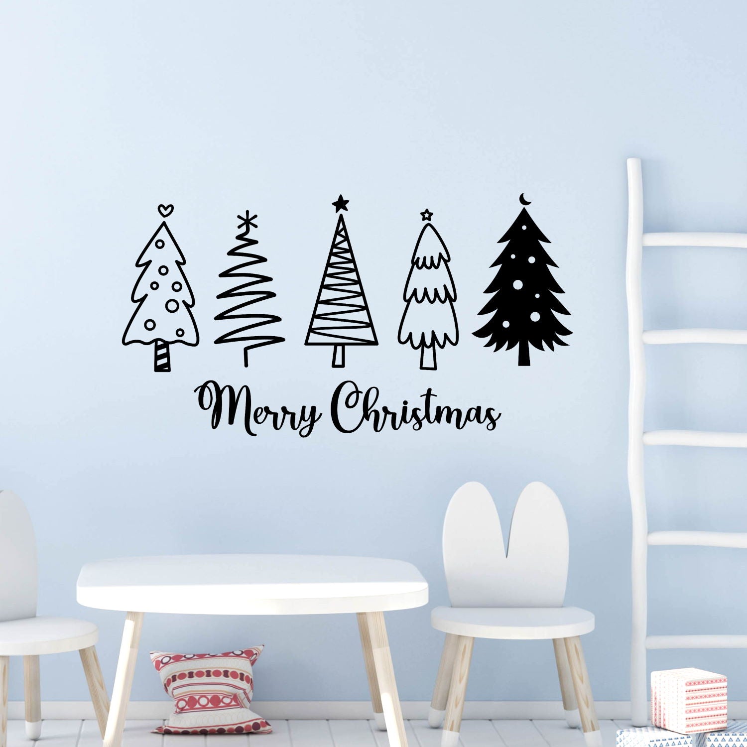 Christmas trees wall decal – Snug as a Bug