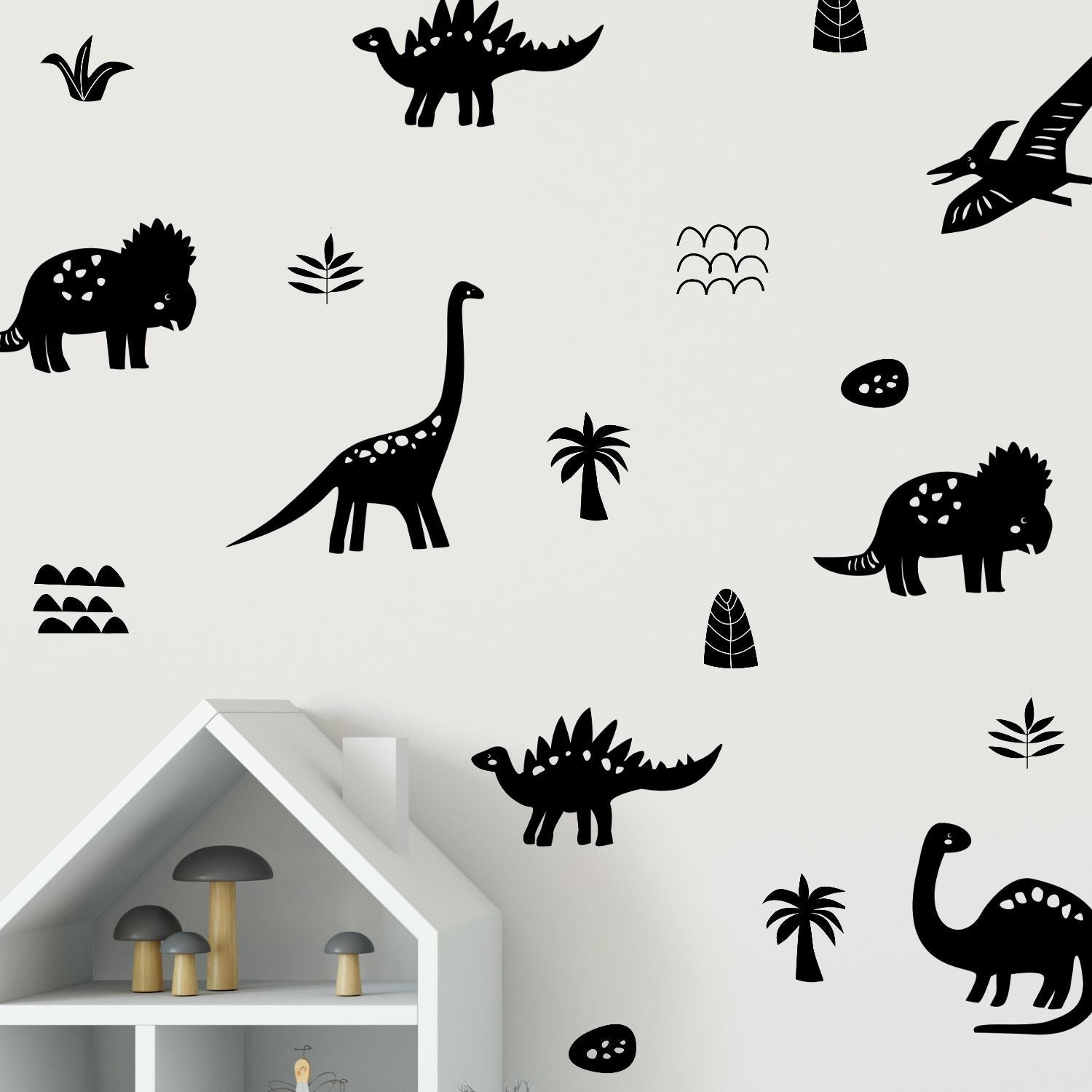 dinosaur themed room