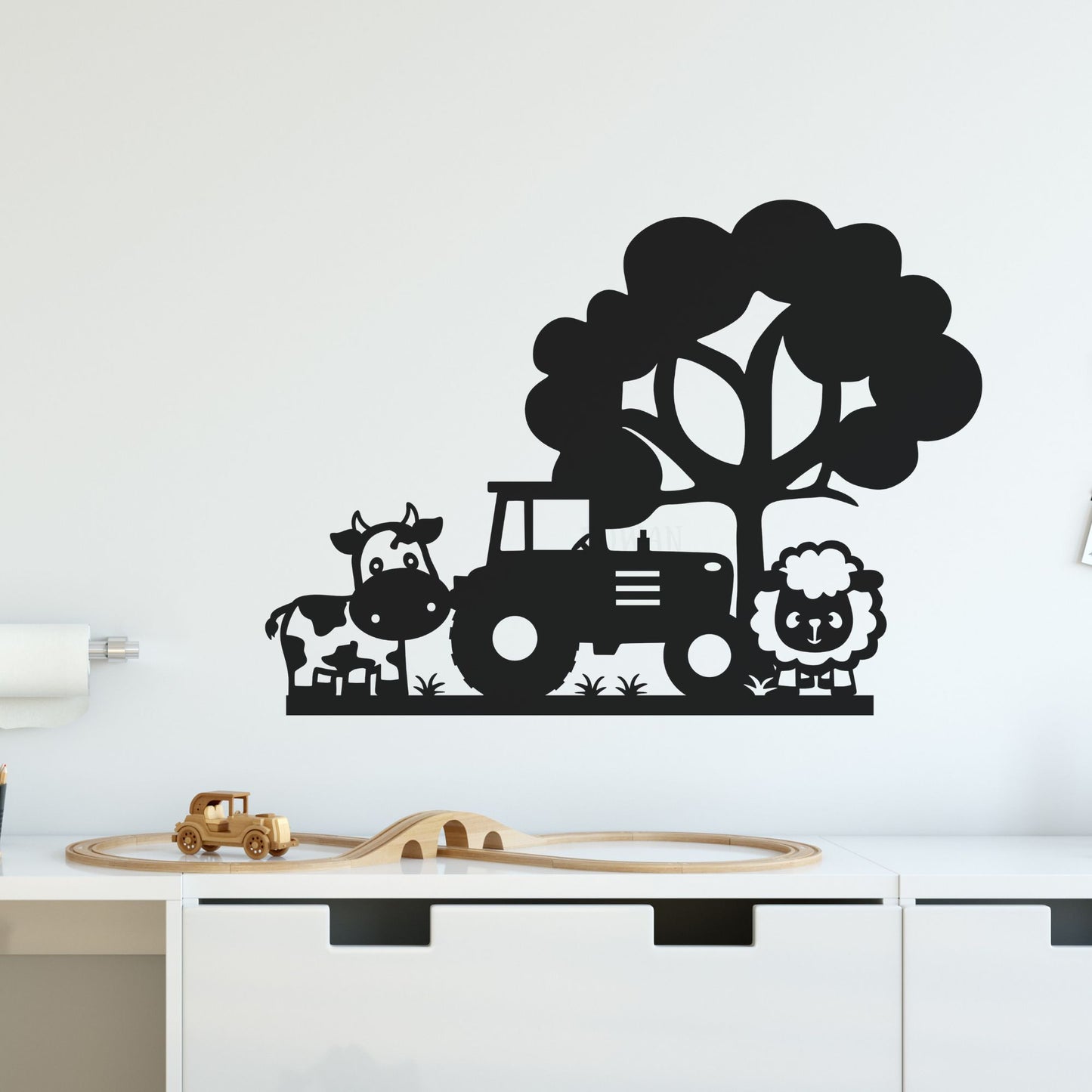 On the Farm Wall Decal