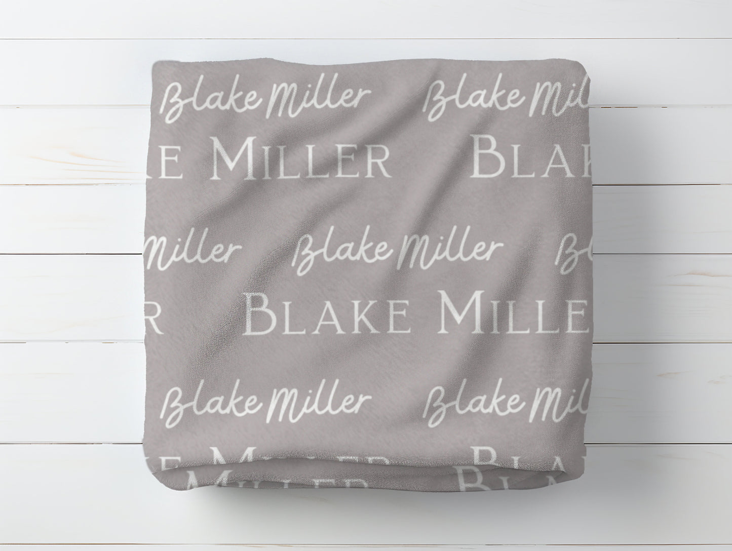 Custom Name Blanket