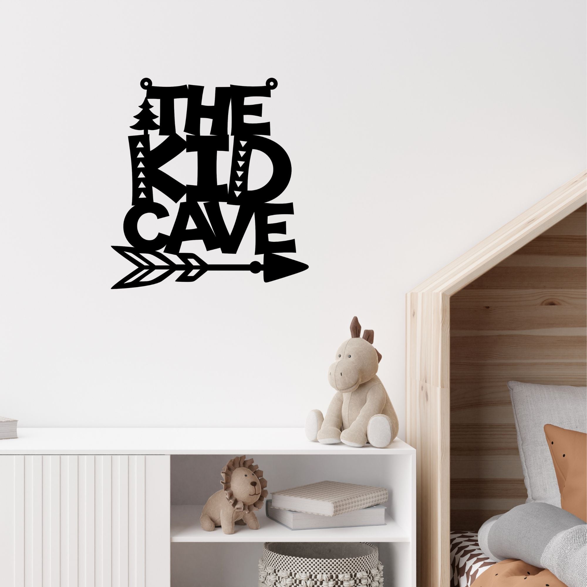 kid cave wall decal – Snug as a Bug