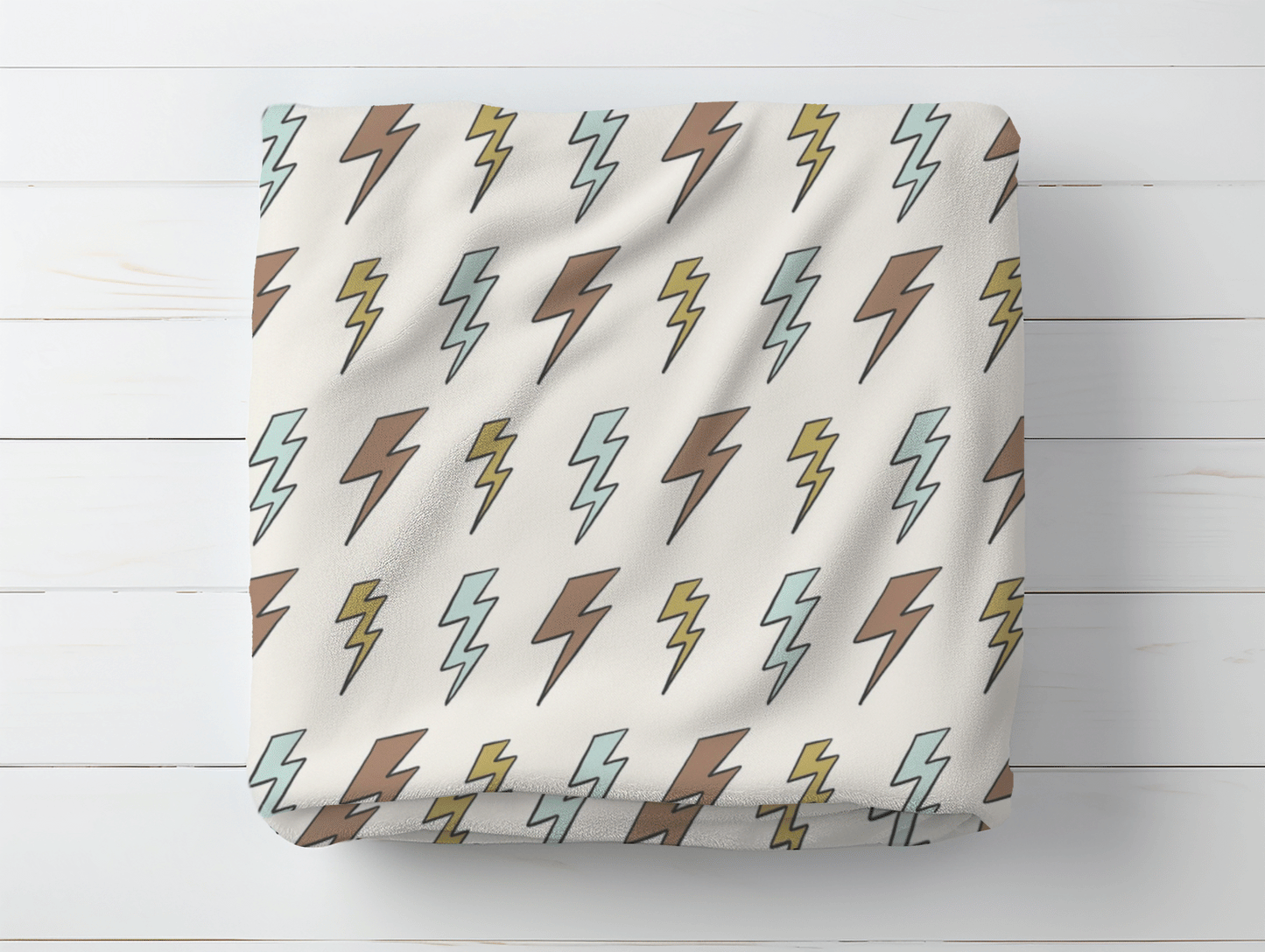 Personalised Lightning Bolt Blanket