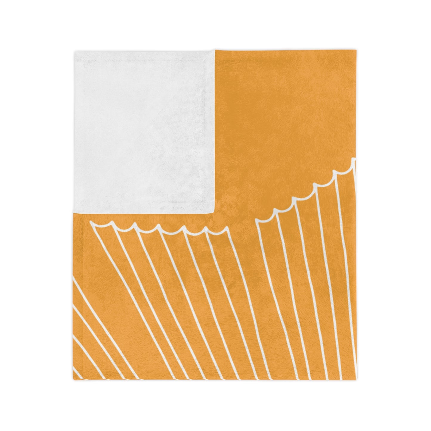 Personalised Orange Boho Sun Blanket