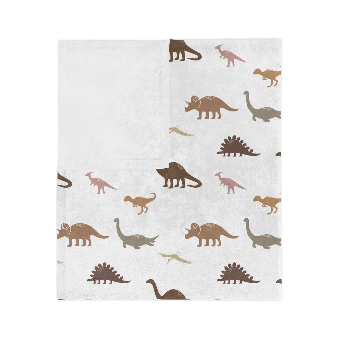 Personalised Dinosaur Baby Blanket