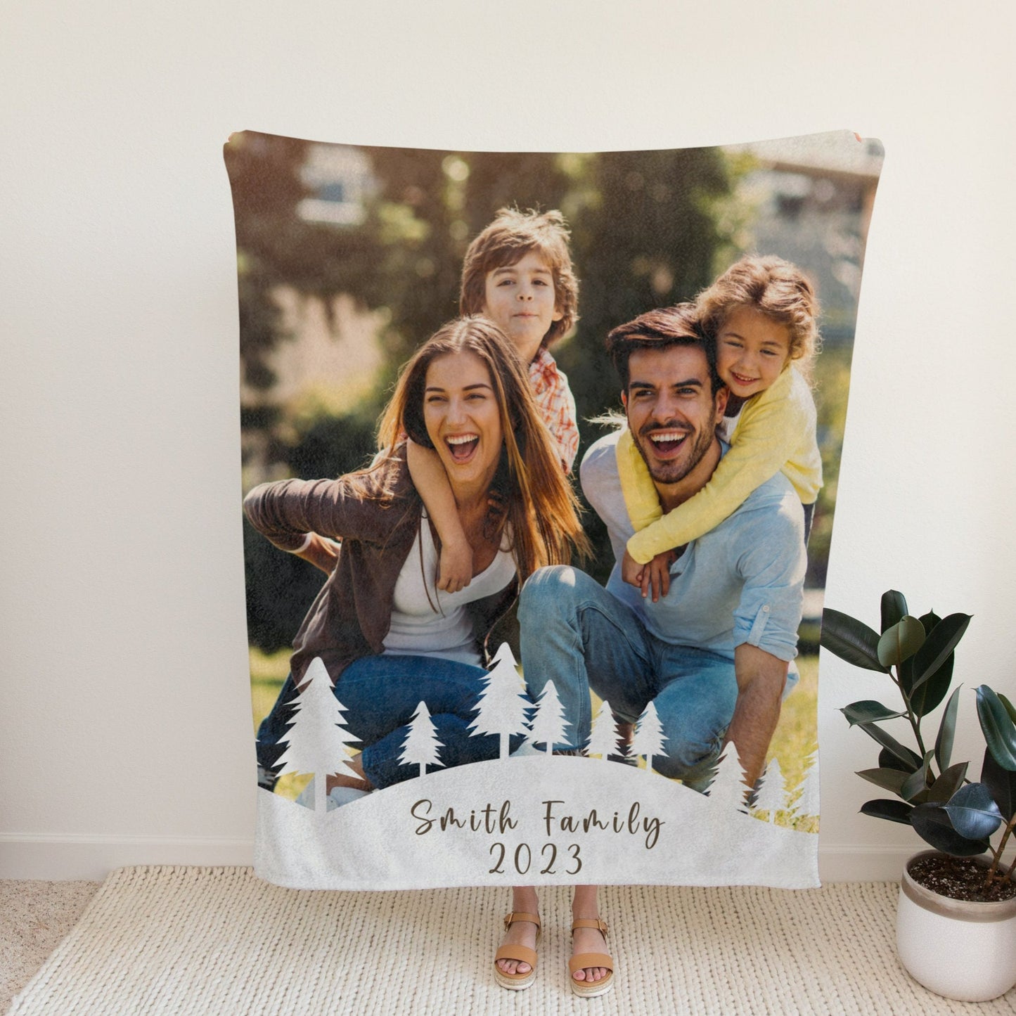Custom Photo Blanket