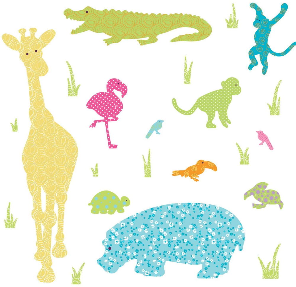 Roommates animal silhouettes mega pack1