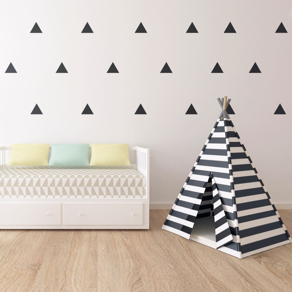 triangle wall decals large
