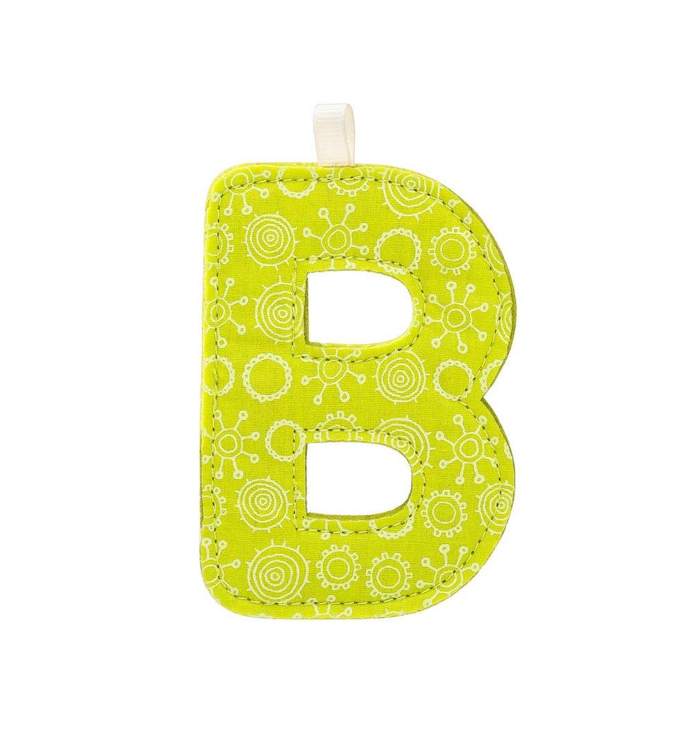 Fabric Alphabet letter by Lilliputiens