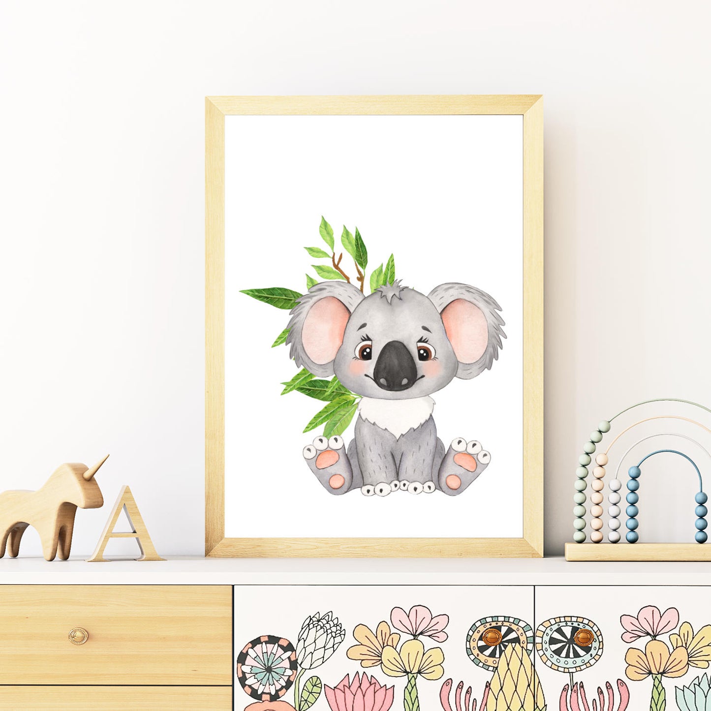 baby koala print