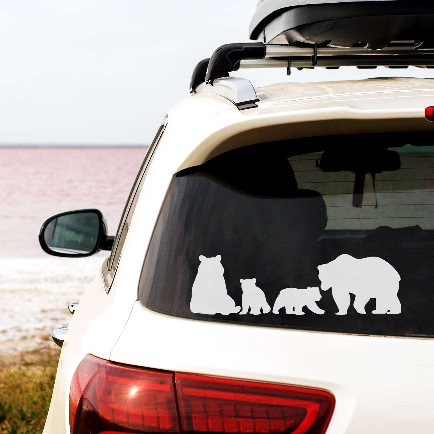 Bear Family Car Decals