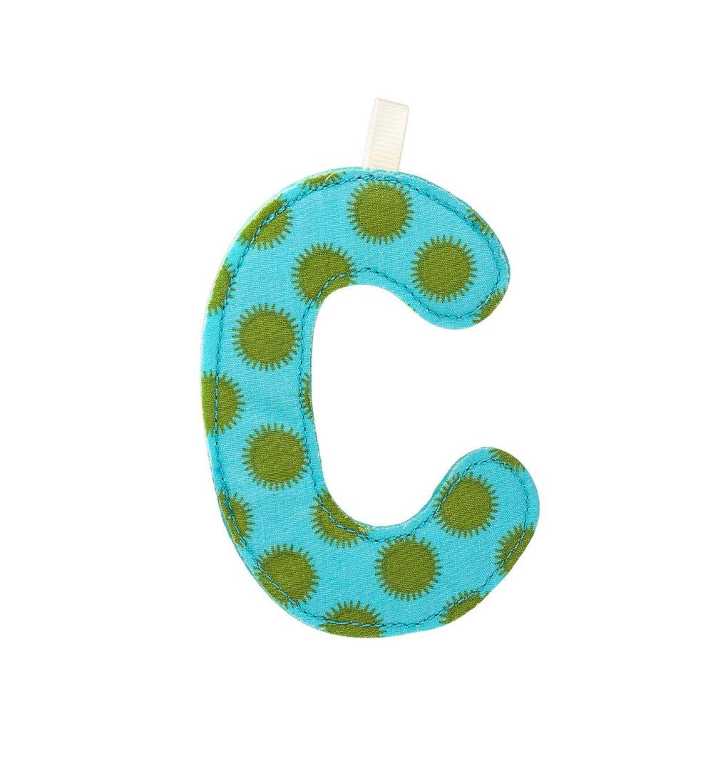 Fabric Alphabet letter by Lilliputiens