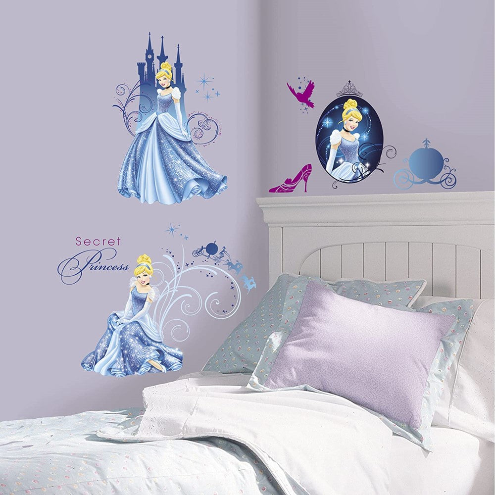 roommates cinderella wall decal