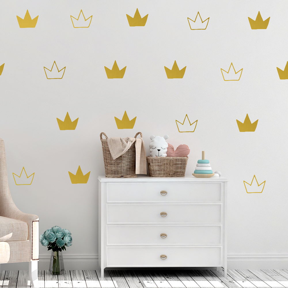 crown wall decals
