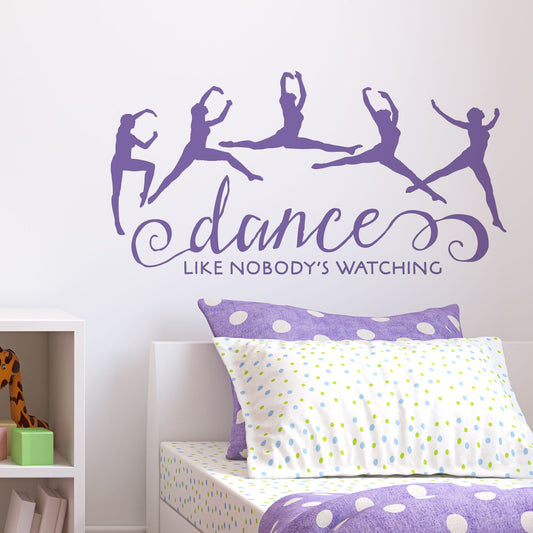 dance wall decal