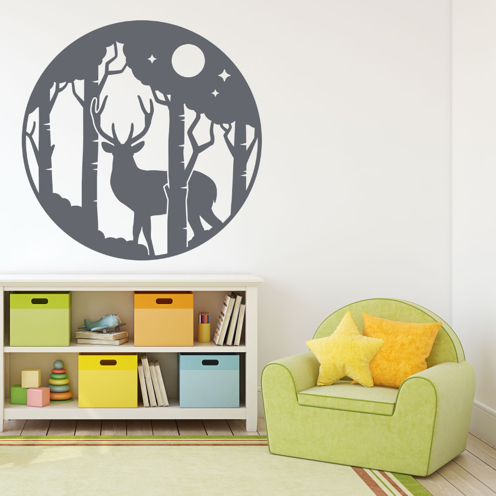 deer wall decal
