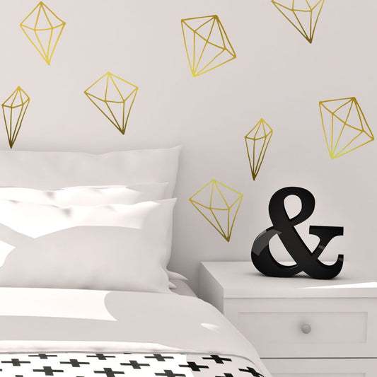 diamond wall decals