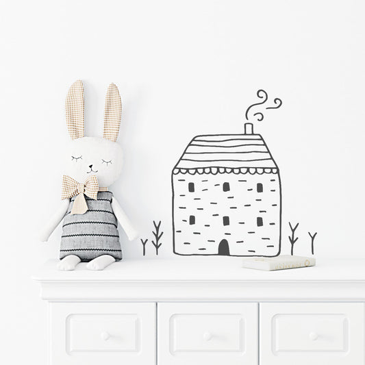 doll house wall decal