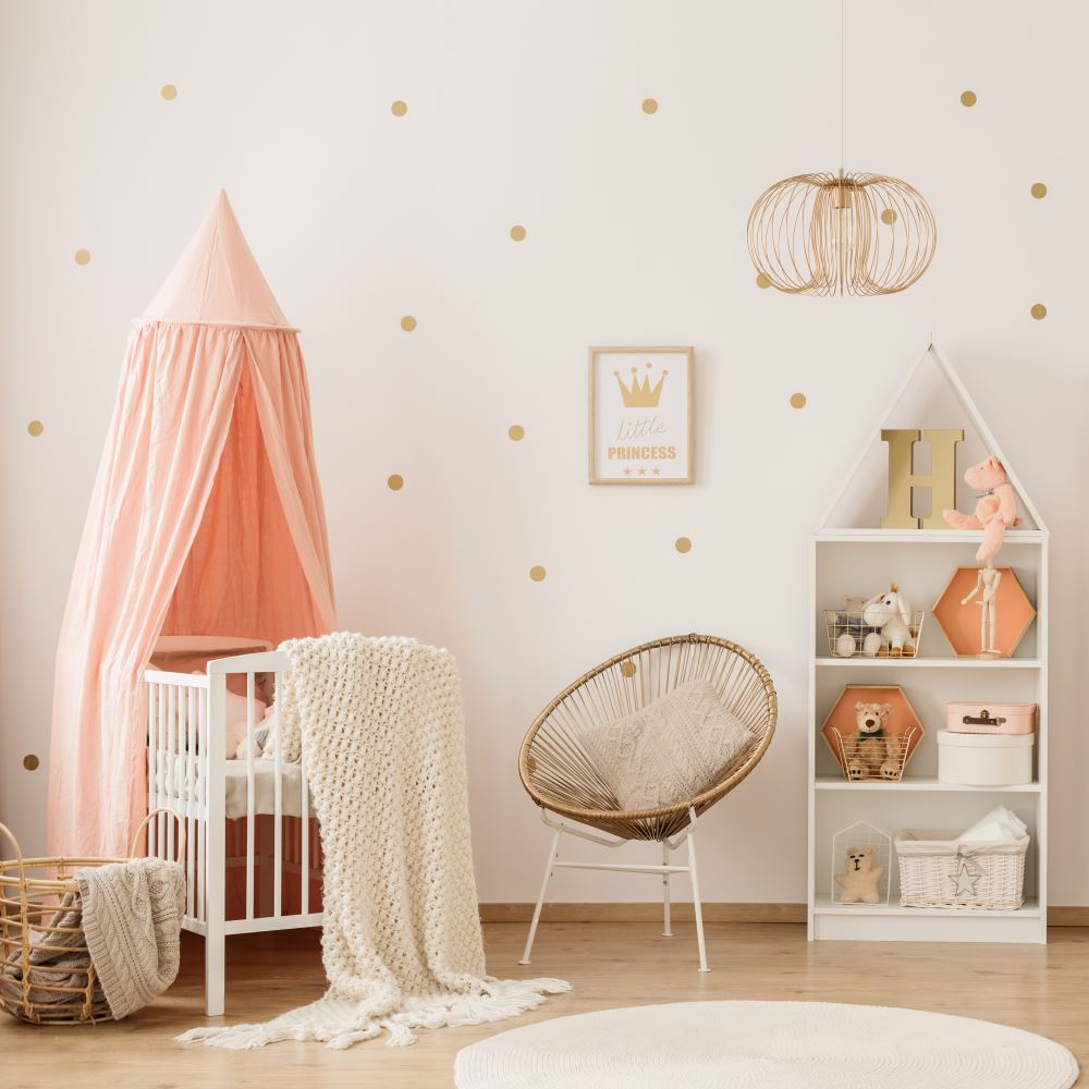small polka dot wall decals 