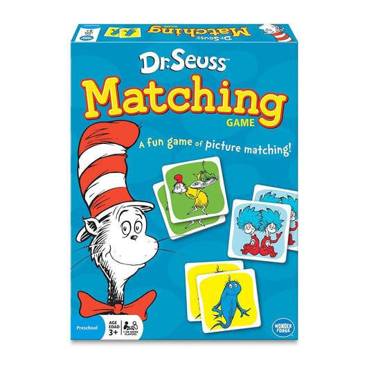 Dr. Seuss Matching Game For Boys & Girls Age 3 & Up