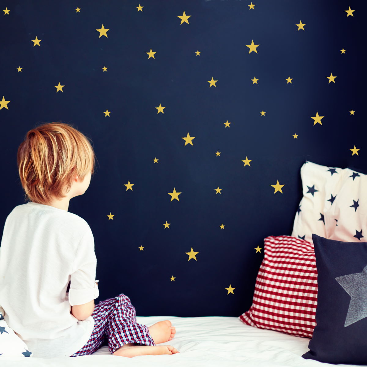 small stars wall decals