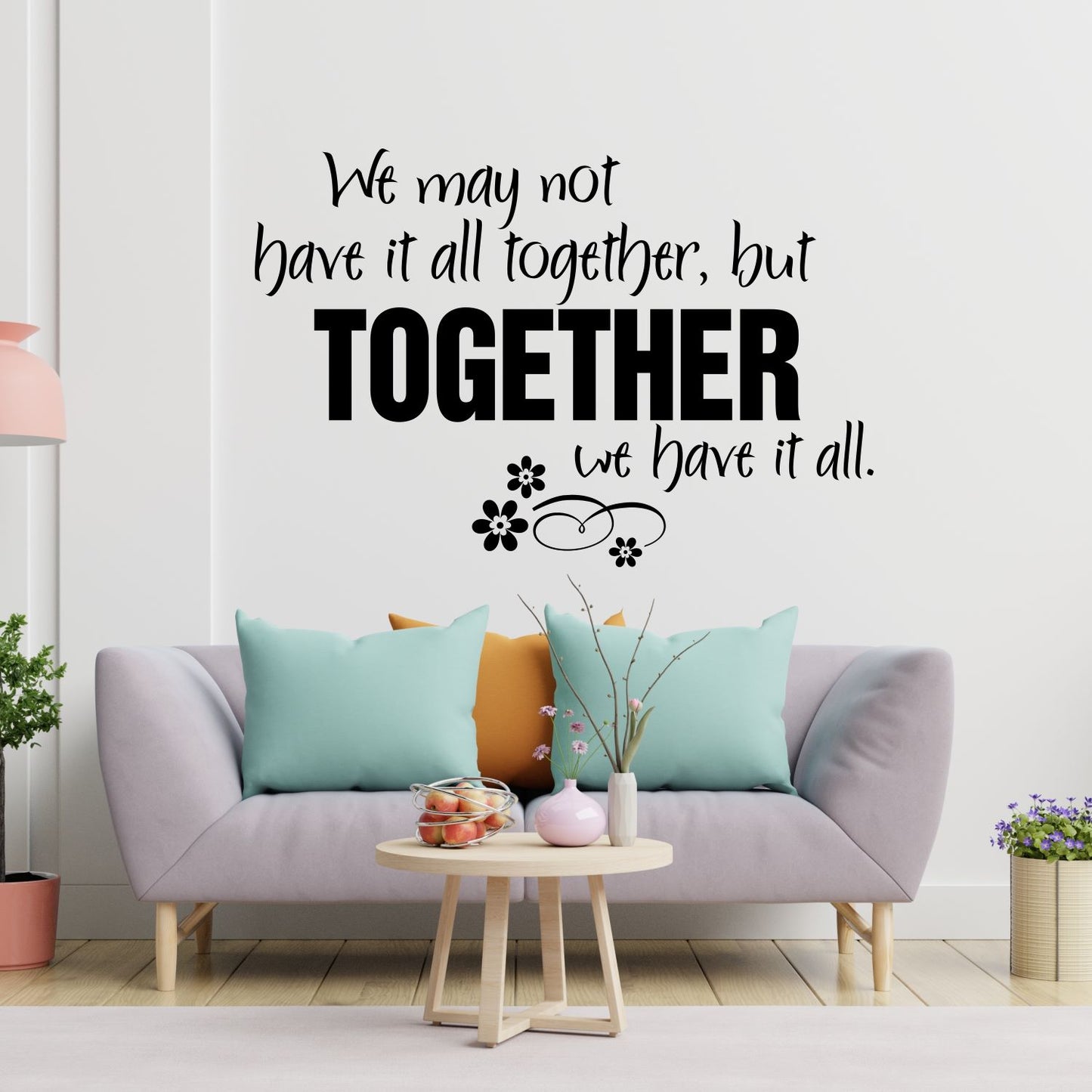 family together wall decal