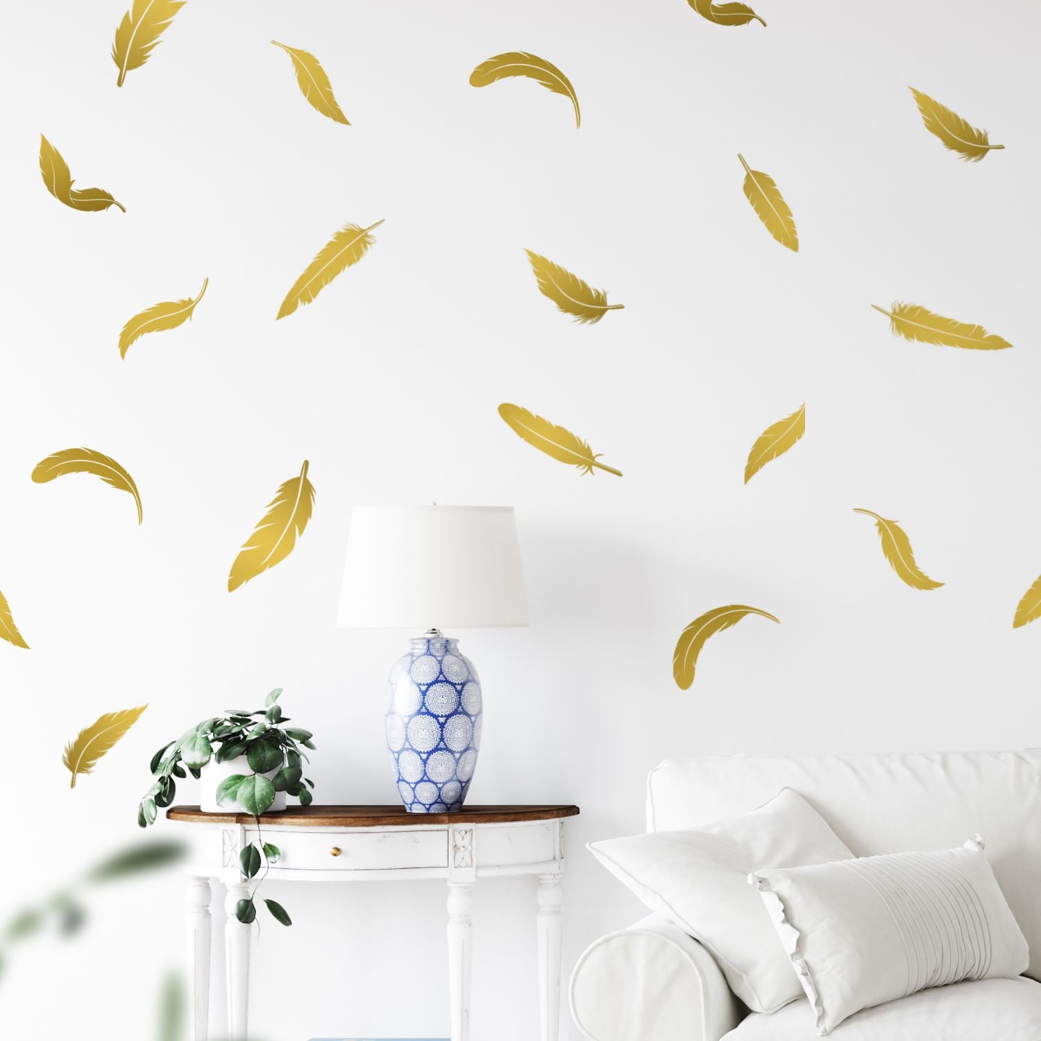 feather wall stickers