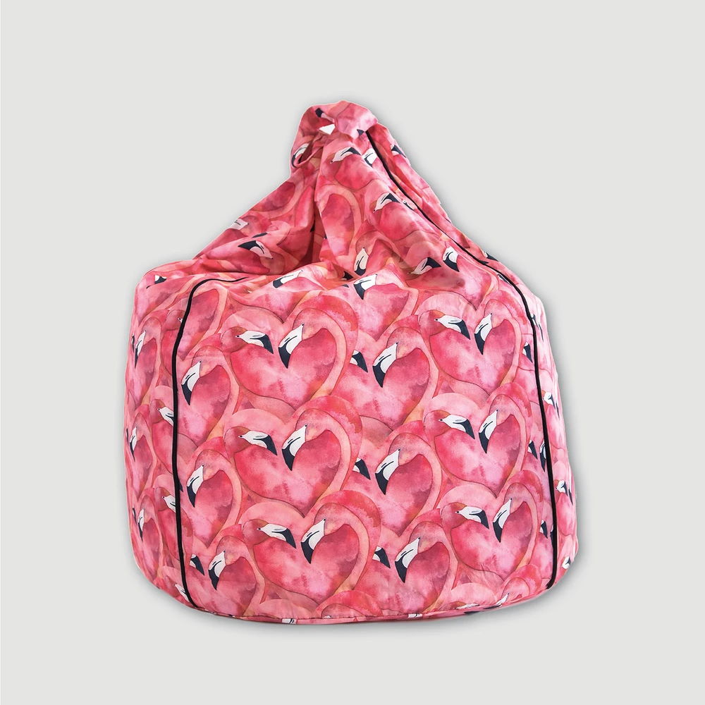 flamingo bean bag cover - small - Snug as a Bug
