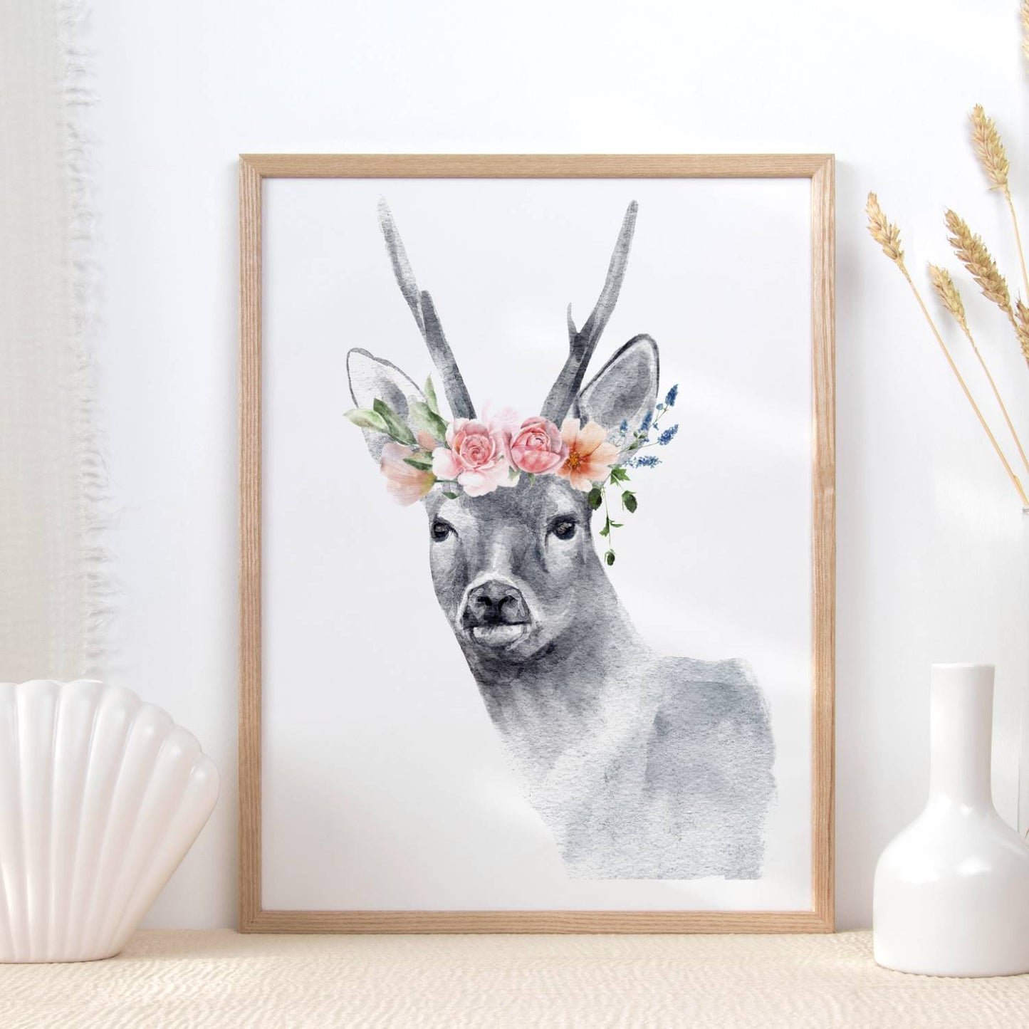 flower doe print