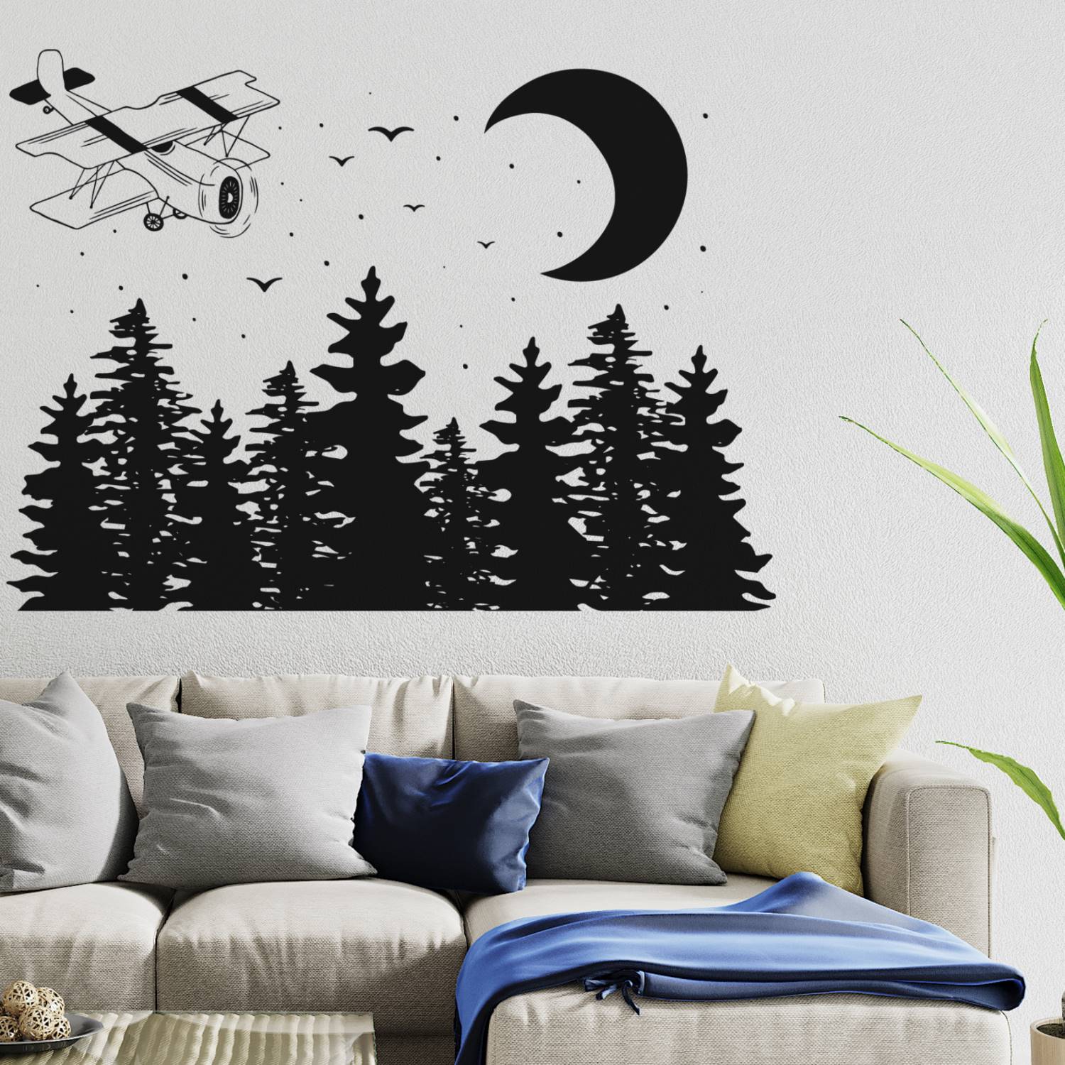 forest wall decal