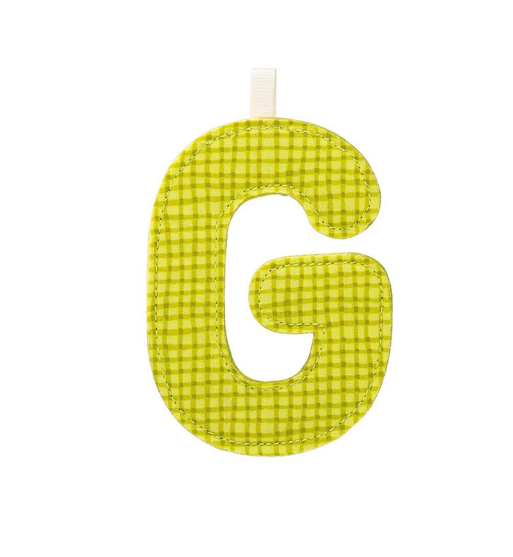 Fabric Alphabet letter by Lilliputiens