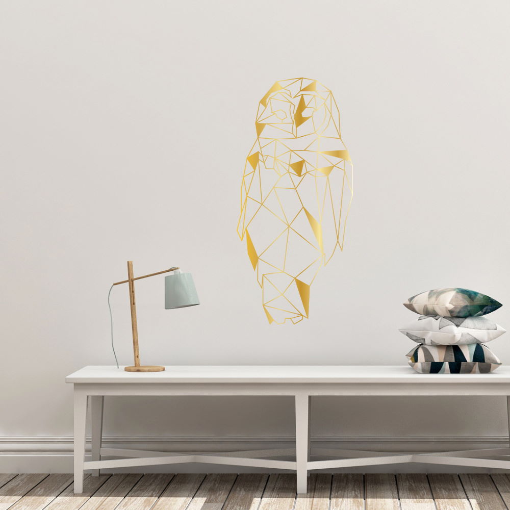 geometric owl wall decals - Snug as a Bug
