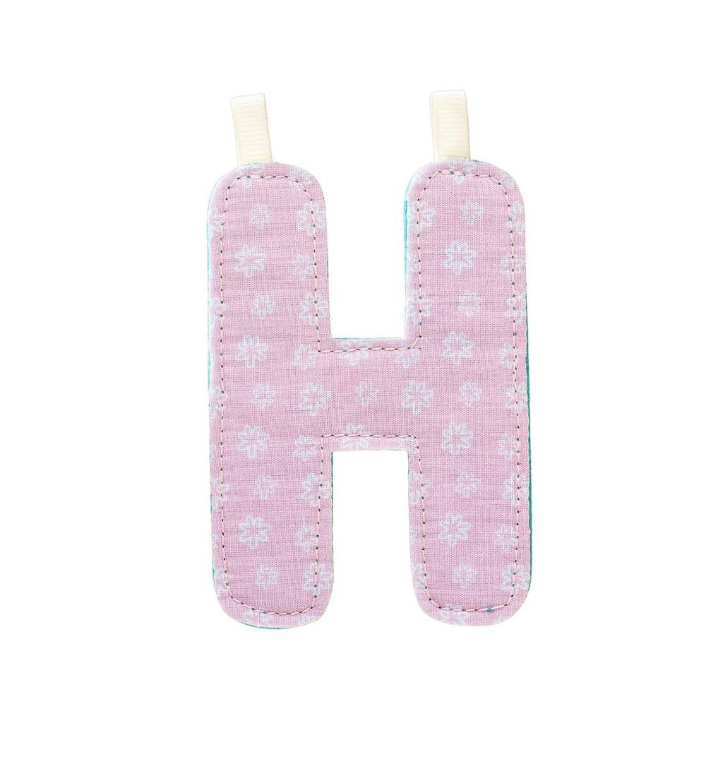Fabric Alphabet letter by Lilliputiens