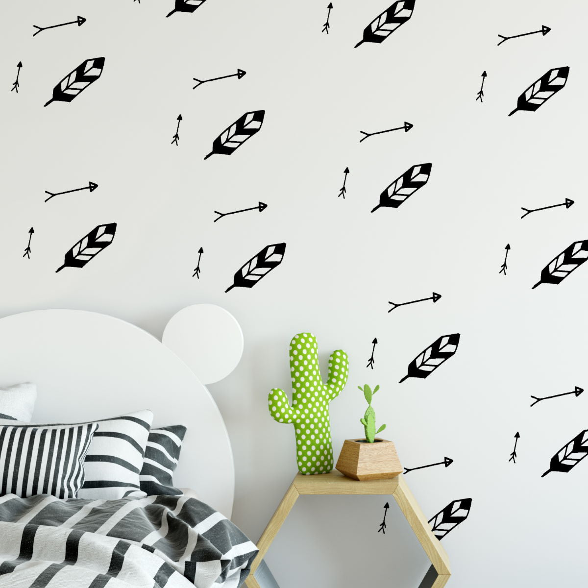 hand drawn arrow wall decals 