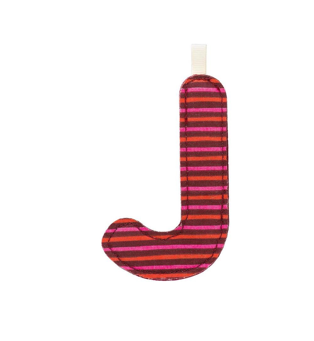 Fabric Alphabet letter by Lilliputiens