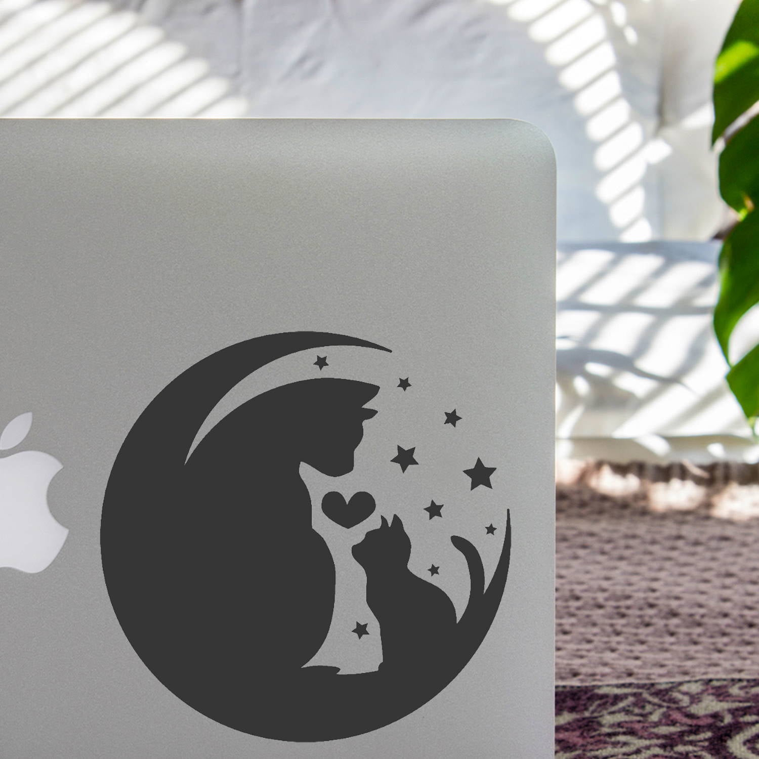 kitten cat laptop sticker