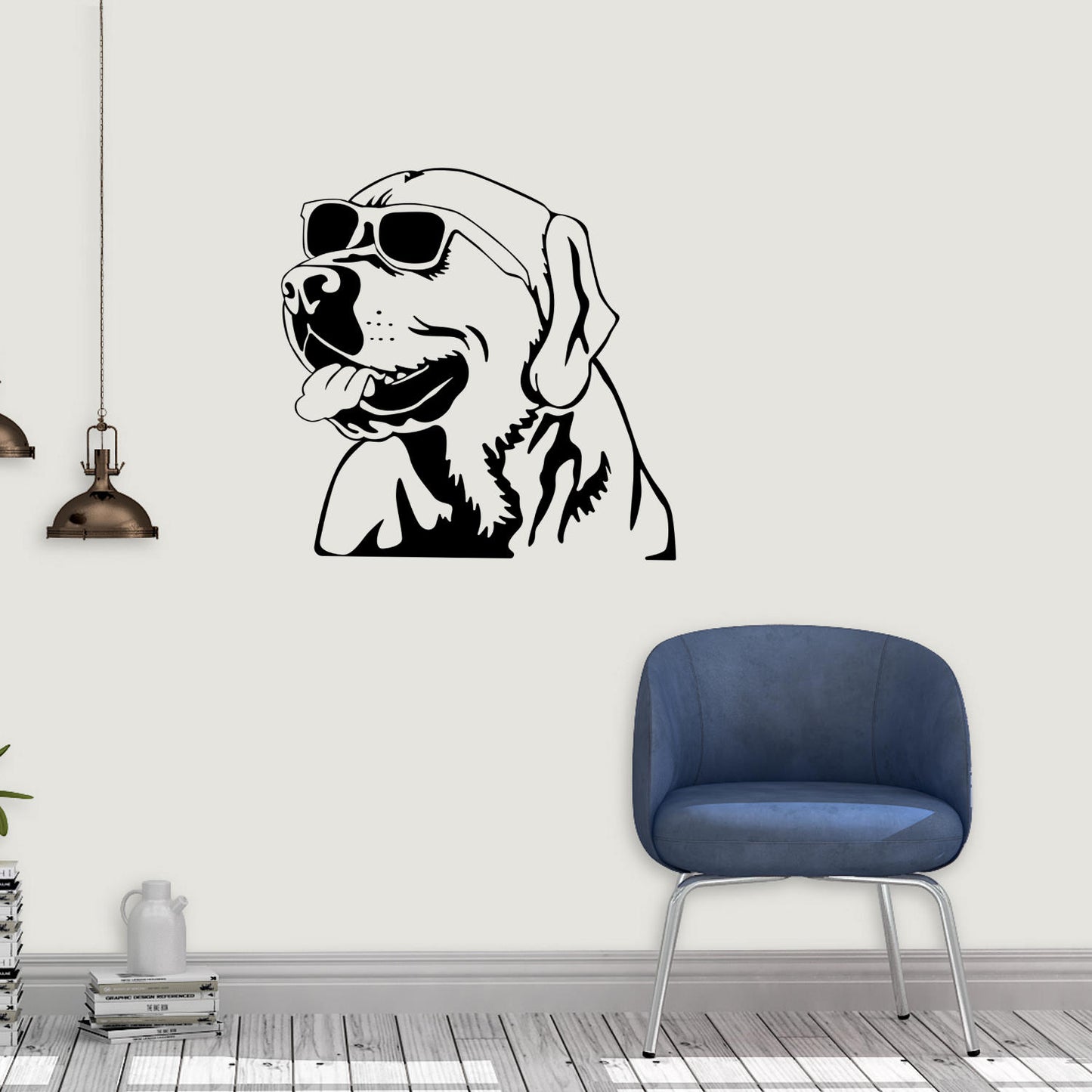 labrador wall decal