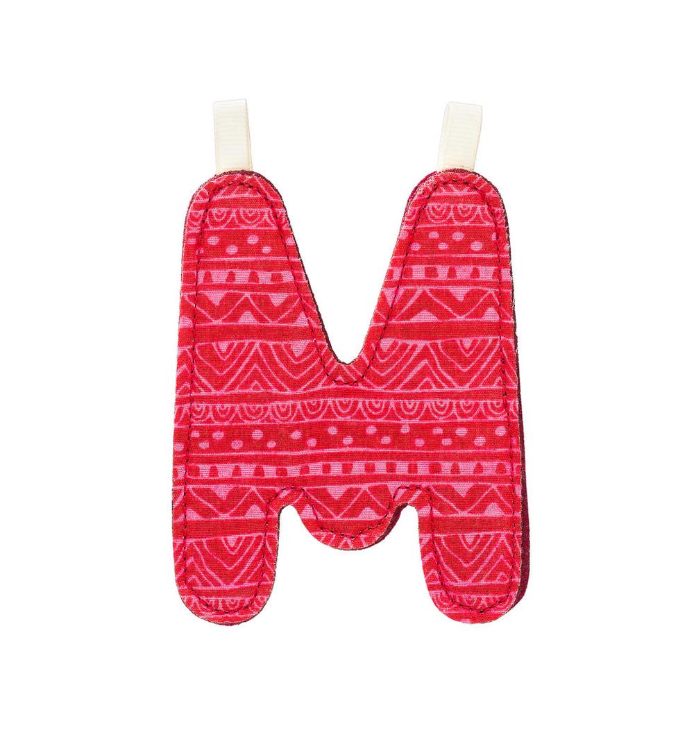 Fabric Alphabet letter by Lilliputiens