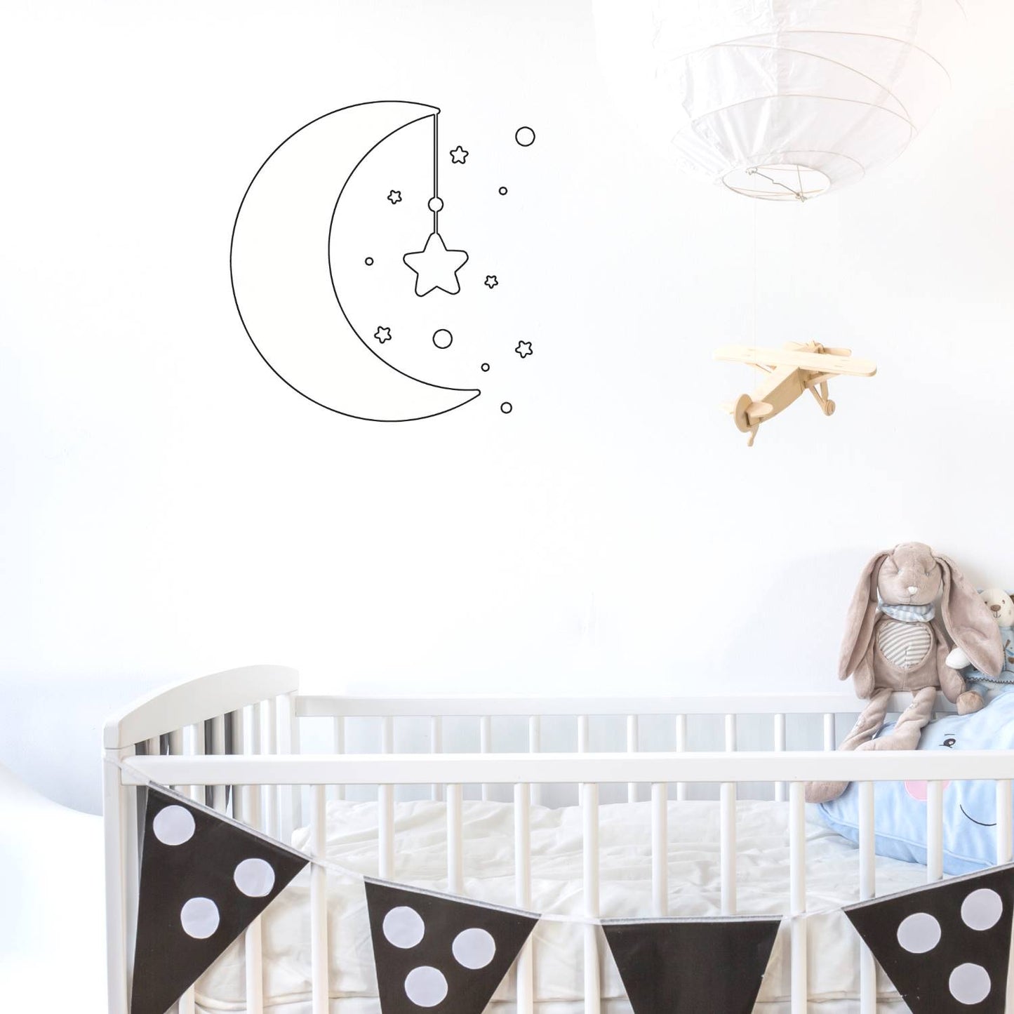 moon star outline