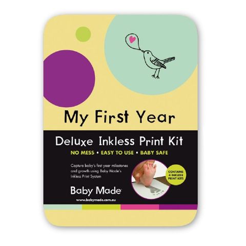 Baby Made (Belly Art) My First Year Deluxe Inkless Print Kit