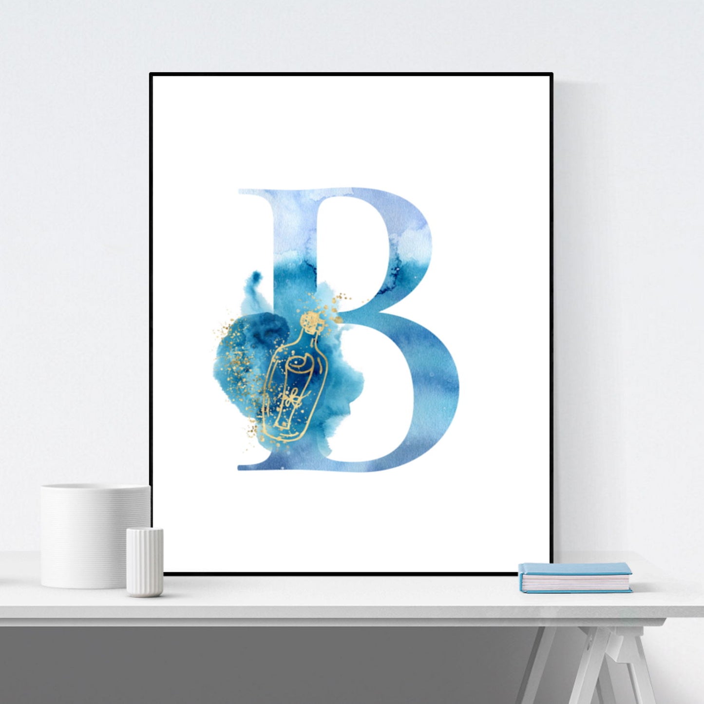 ocean letter b