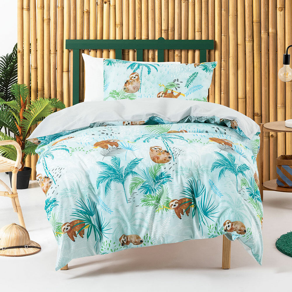 sleep sloth duvet cover