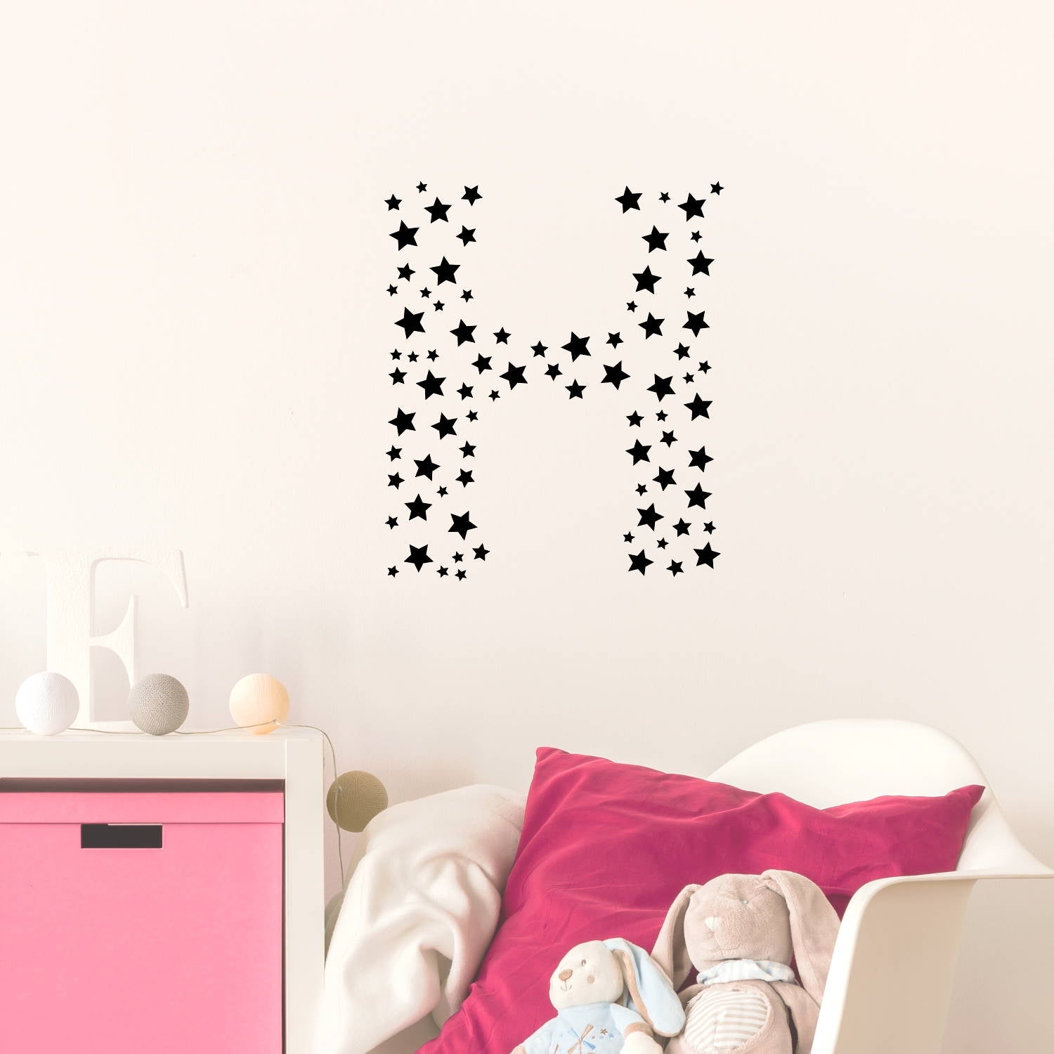 star name wall decal